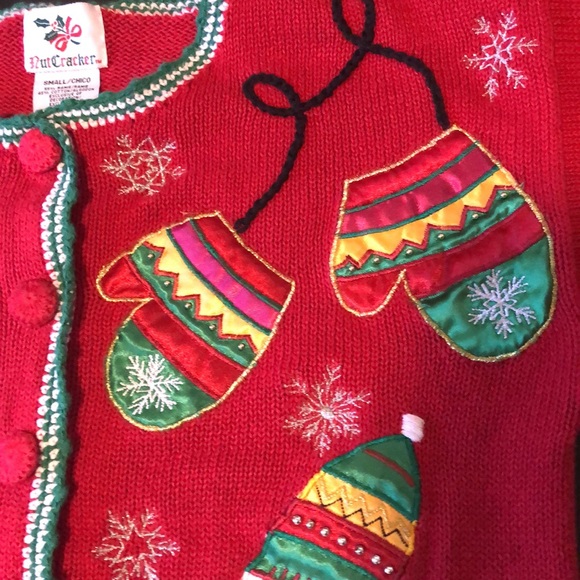 Nutcracker Vintage 90s Ugly Christmas Sweater S - Picture 4 of 8